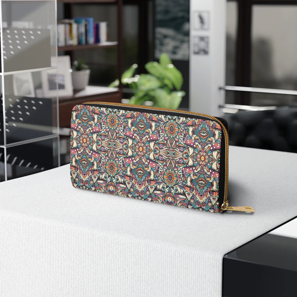 Women Zipper Wallet - Mushtribe
