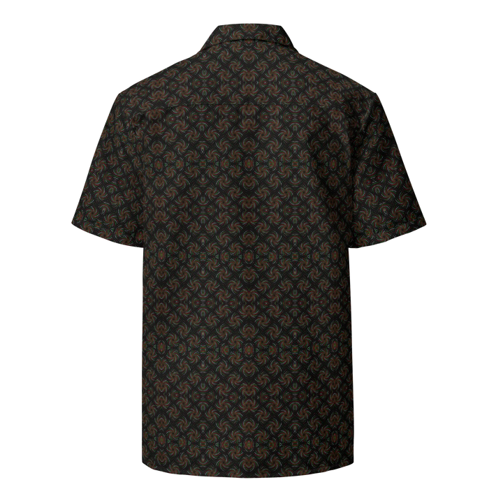 dotadelic-black-red-psychedelic-button-down-shirt-sacred-geometry-back