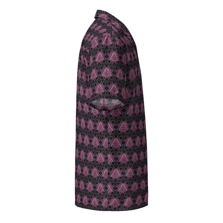 Right side of Eyora shirt – spiritual fashion with psychedelic energy for festival lovers.