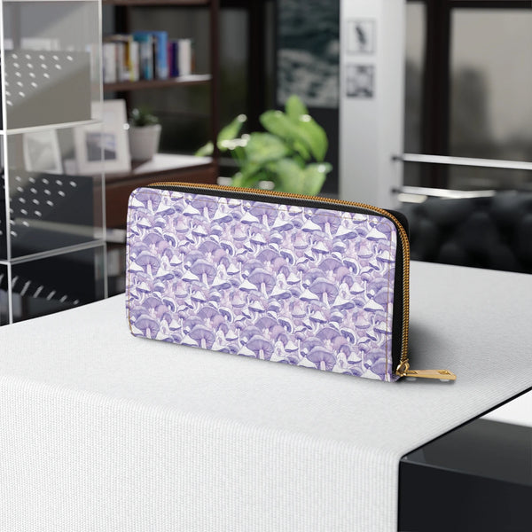 Women Zipper Wallet - MUSHBLUE