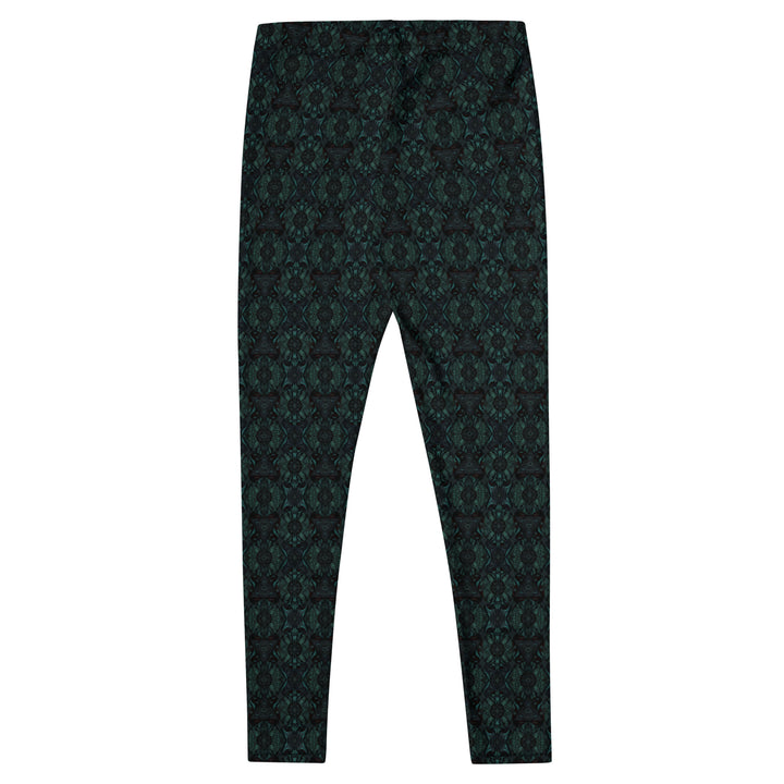 Flat back of Lumora leggings – vibrant geometry for festival fashion, yoga, or everyday flow.
