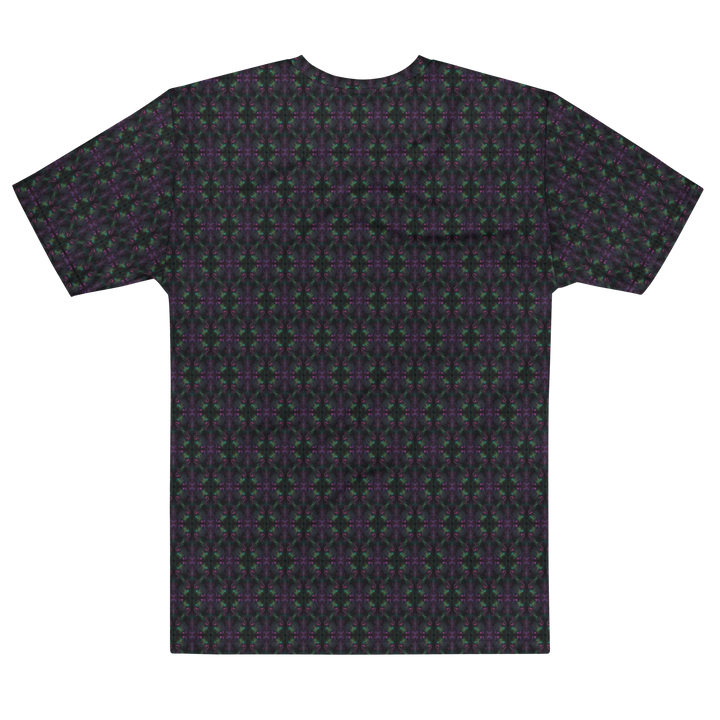 Alternate back flat of Nebulith shirt – perfect for psywear lovers, festival fashion, and cosmic aesthetics.