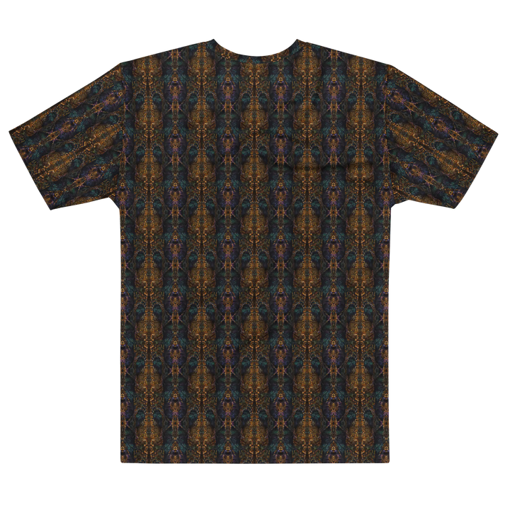 Alternate back flat of PsyBear tee – psychedelic and tribal bear design for spiritual ravers.