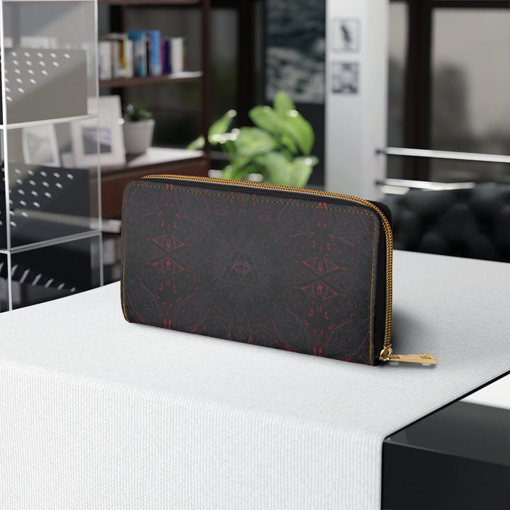 THIRDEYE wallet side view – visionary Third Eye design for festival fashion